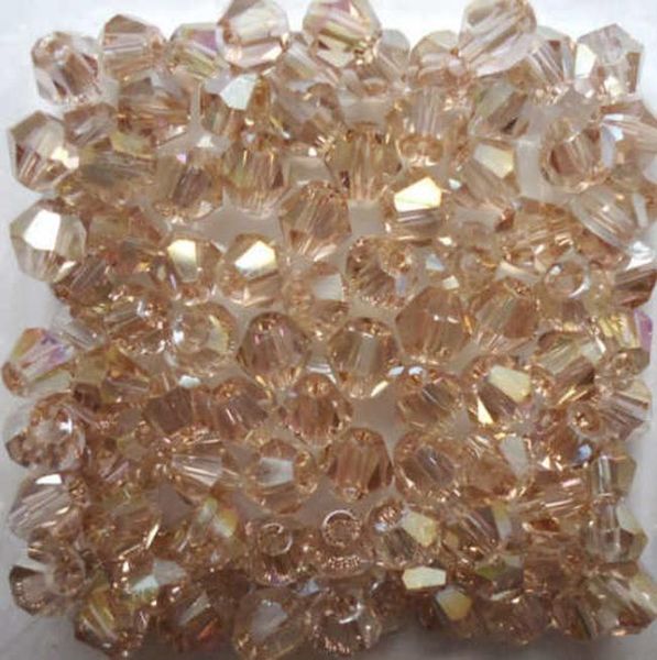 

sale colors 500pcs 4mm bicone austria crystal beads charm glass beads loose spacer bead for diy jewelry making wmtwmr