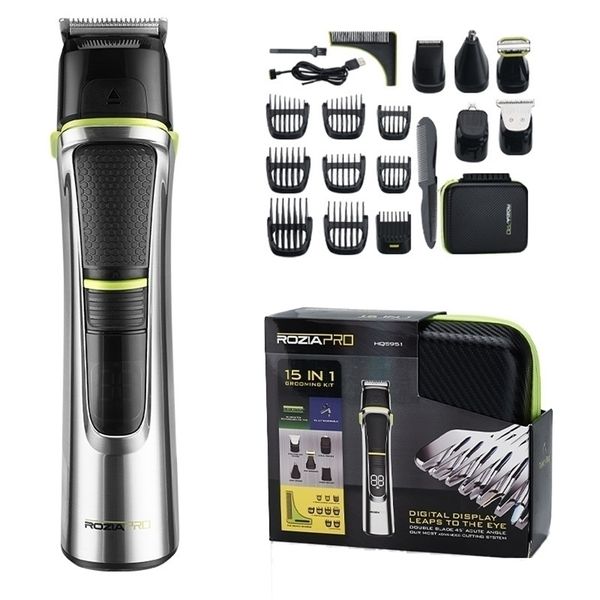 Trimmer profissional de barba profissional para homens todos em um kit de grooming nariz espiga de corte máquina de corte C5951 220216