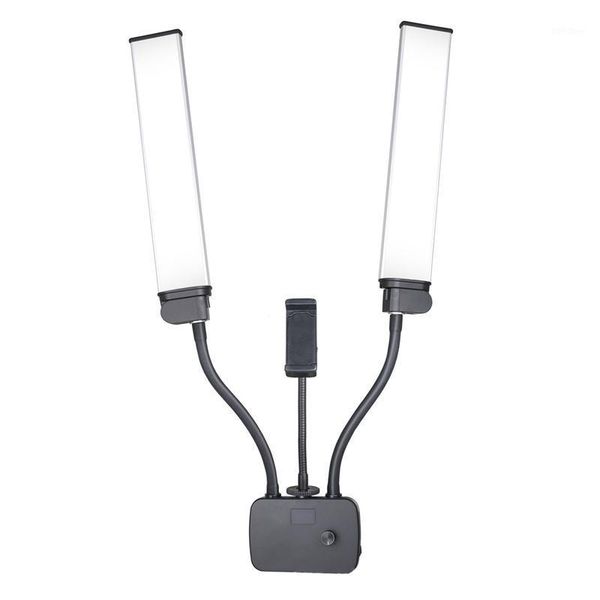 

flash heads abdz -double-arm fill light live selfie and beauty led double tube for youtube pography video (us plug)1