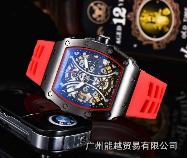 

300 luxury men mechanical wristwatch stainless steel watch brand sapphire glass men watches, Slivery;brown