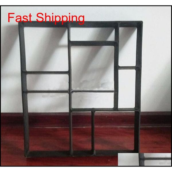 

1pcs diy plastic path maker mold manually paving/cement brick molds the stone road auxiliary tools qylvlm sweet07