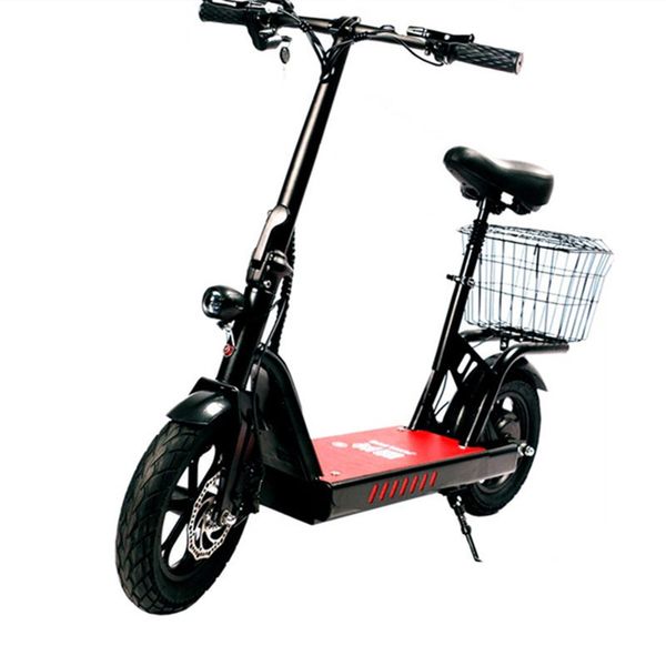 

electric bike 400w 48v two wheels electric scooters 12 inch folding electric scooter with wide pedal