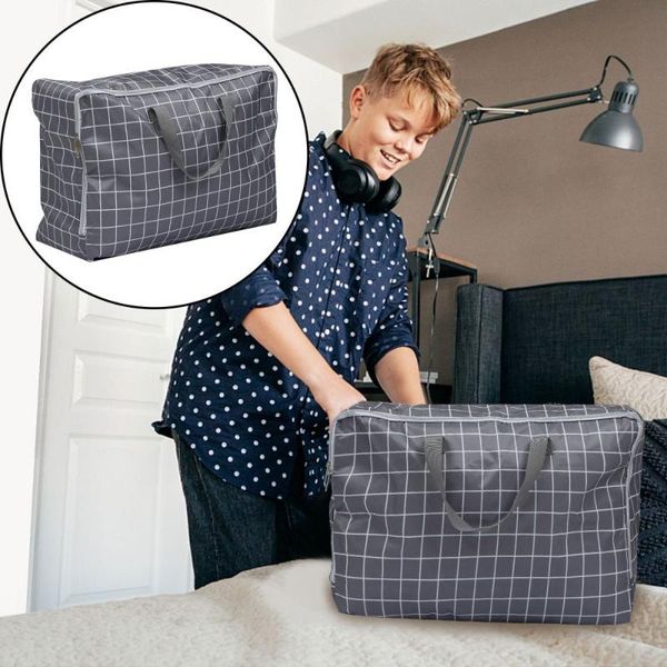 

storage boxes & bins 1 pc quilt bag practical oxford cloth zipper organizer