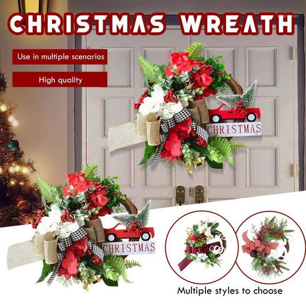 

christmas wreath door hanging decoration creative christmas hanging decoration1