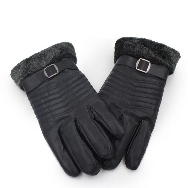 

outdoor winter men cycling gloves plus fur velvet motorcycle warm winter pu leather gloves outdoor winter bbyqkn alice_bag