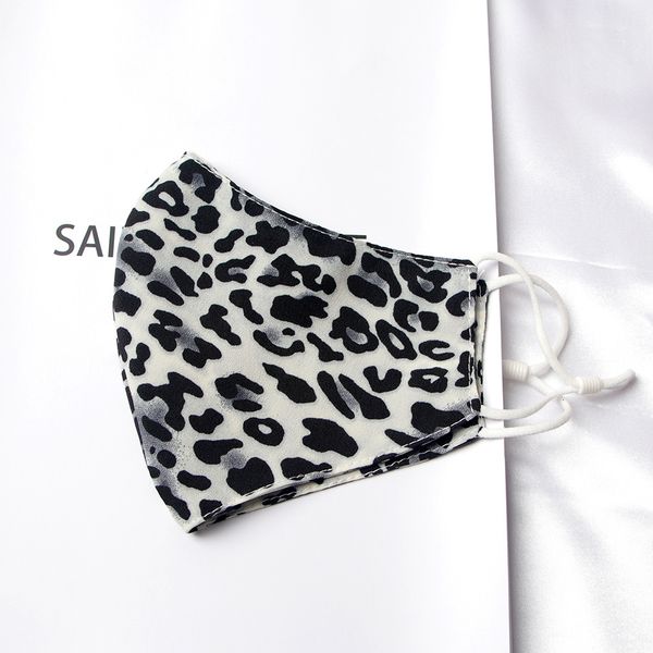 

dust dhl shipping leopard anti print protective face mask fashion windproof mouth masks with adjustable ear