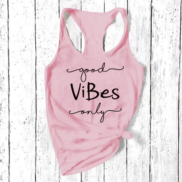 

2019 new letter print vest women's solid black friday ywfs, White