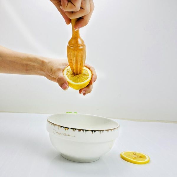 

beech juicer manually wooden squeezer orange citrus juice extractor lemon reamer without lacquer wax dhf2152