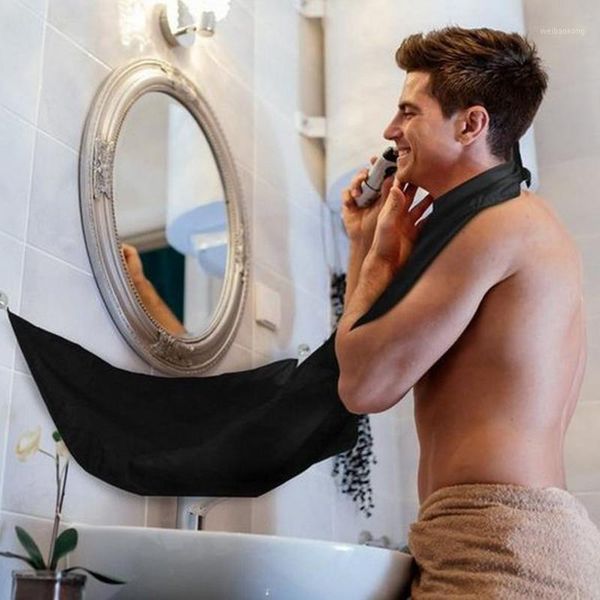 

bath accessory set men's beards apron shave cloth the household products bathroom accesories1