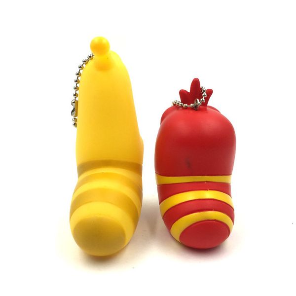 

hilarious dhl wholesale-new kawaii anime movie pvc 8cm larva south worm stink bug slug dolls key chains children's, Slivery;golden