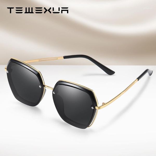 

sunglasses tewexua women designer fashion men sun glasses male eyewear ladies female glasses1, White;black
