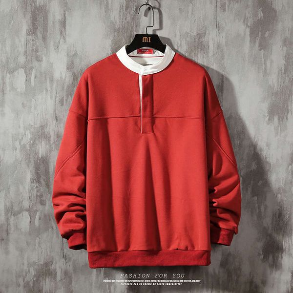 

spring and autumn pullover jacket sportswear student's sweater long sleeve urban youth outdoor men's wear, Gray