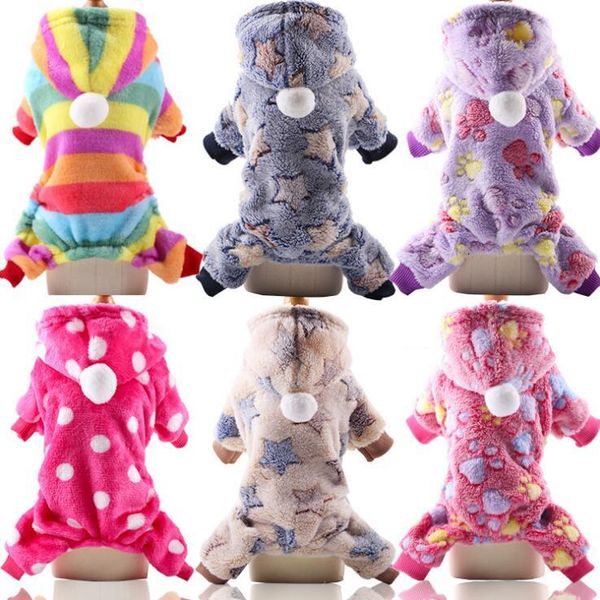 

designs costume coral fleece pet 17 clothes for bichon husky dog apparel autumn winter coat xs/s/m/l/xl/xxl