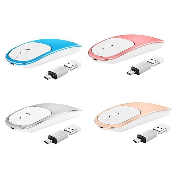 

mice cordless wireless mouse, metal 2.4g silent poelectric pc ergonomic mouse1