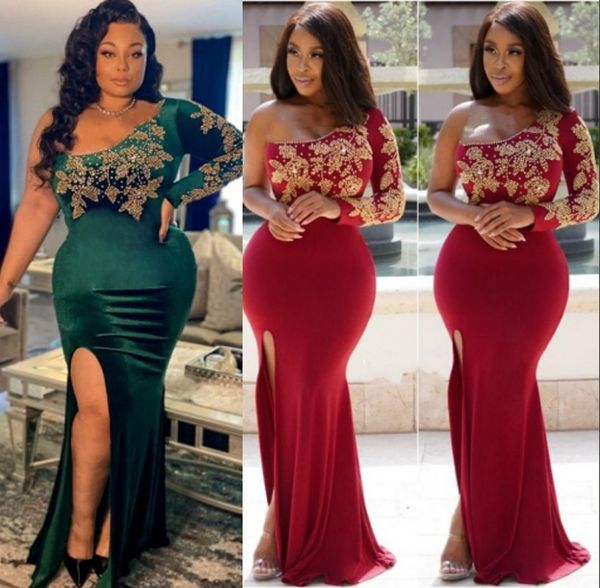 

2021 elegant red prom dresses gold lace, Black