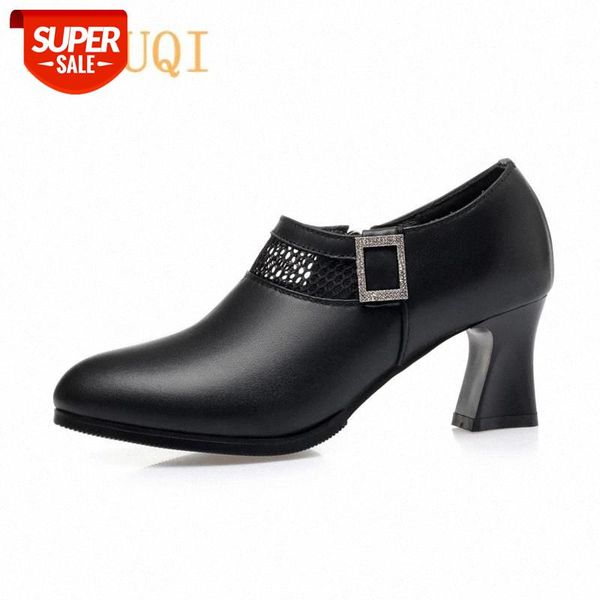 

aiyuqi 2020 women shoes high heels genuine leather pumps women shoes large size of rhinestone ladies with heels #nz77