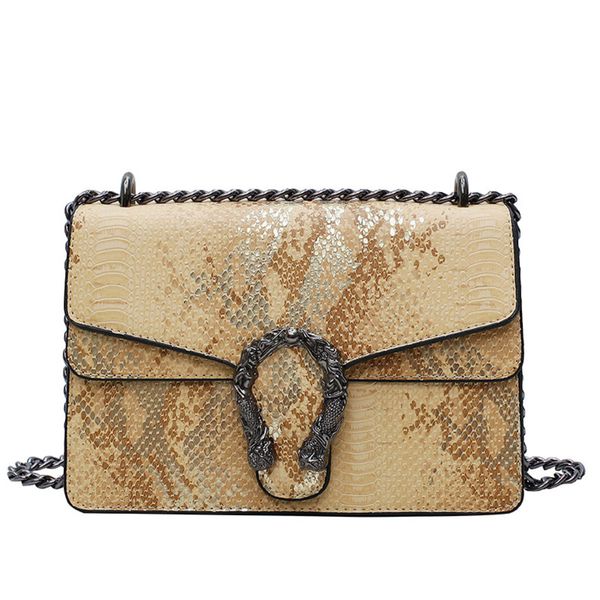 

new women's shoulder bag autumn and winter shopping bag discount snake pattern fashion design women's messenger bag c1223