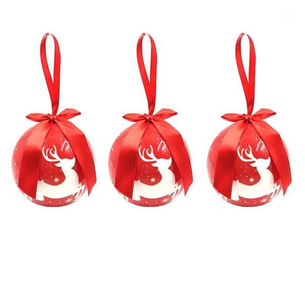 

christmas tree hanging ball ornaments decorations gift new year navidad ball bauble for diy xmas party with belts1