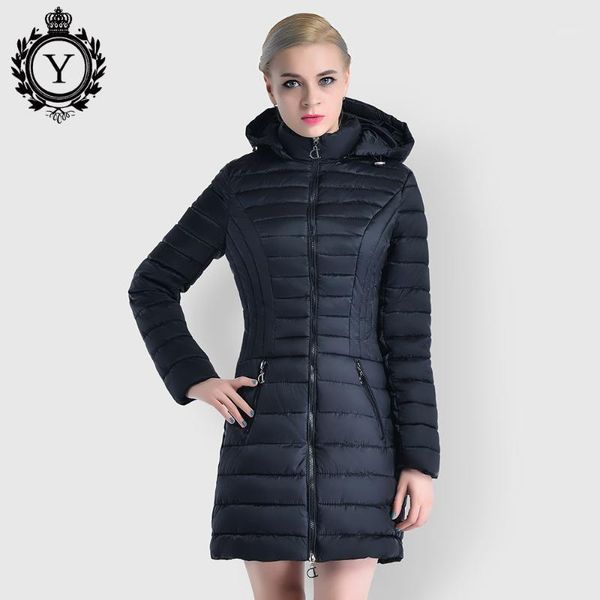 

women's down & parkas coutudi 2021 spring women parka cotton padded quilted coats and jackets long windproof women's warm jackets1, Black