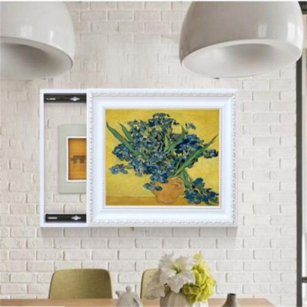 

frames 60*50cm electric meter box decorative painting switch hanging wall living room modern paintings