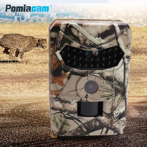 

pr100 hunting camera p trap 12mp wildlife trail night vision trail thermal imager video cameras for hunting scouting game1