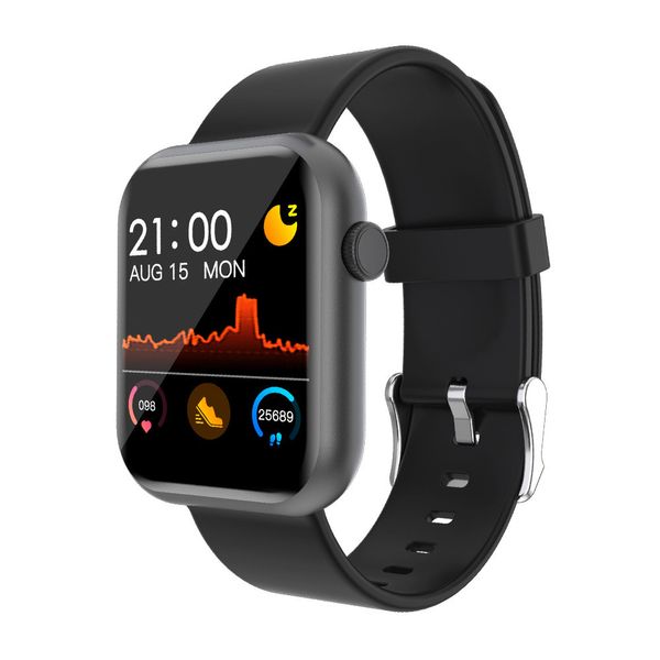 Bluetooth Android Smart Watch Männer Frau Voll Smartwatch Integriertes Spiel IP67 wasserdichter Herzfrequenz-Schlafmonitor für iOS-Telefon