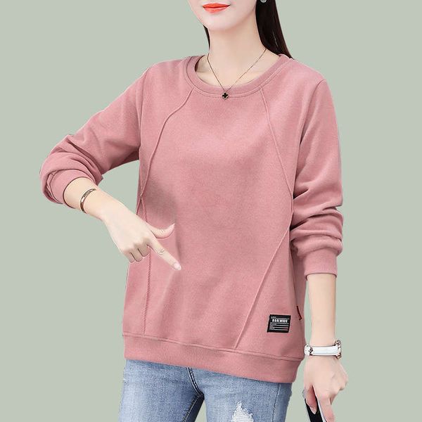 

sweater loose korean version ins fashionable fashion short casual spring and 2020 new women's autumn clothes, Black