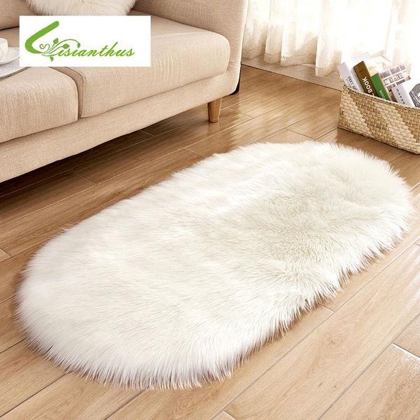 

cushion/decorative pillow fur artificial sheepskin hairy carpet living room bedroom rugs skin plain fluffy area washable faux mat