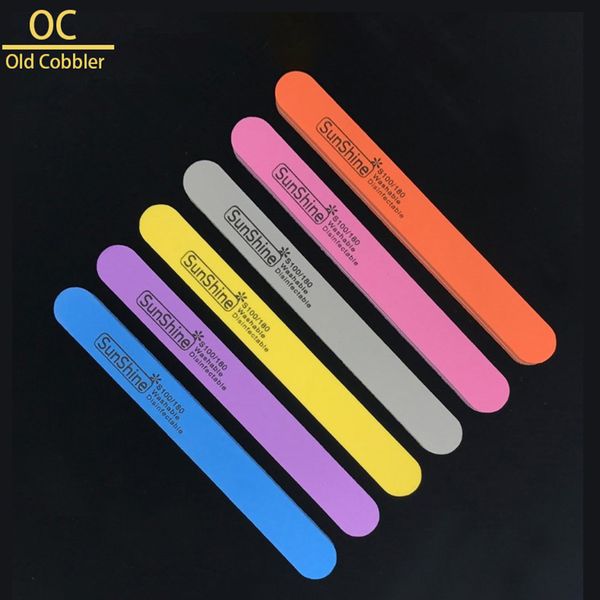 

old cobbler custom nail tools sponge file color nail strips polish strips logo customization and wholesale ing