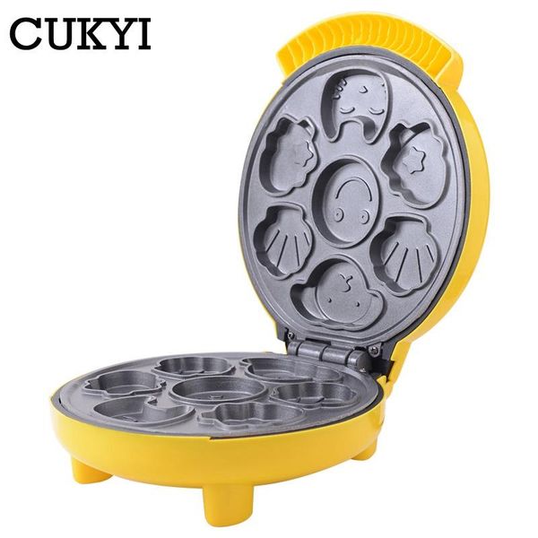 

electric skillets cukyi cartoon waffle machine upgrade section household fully automatic mini cake breakfast