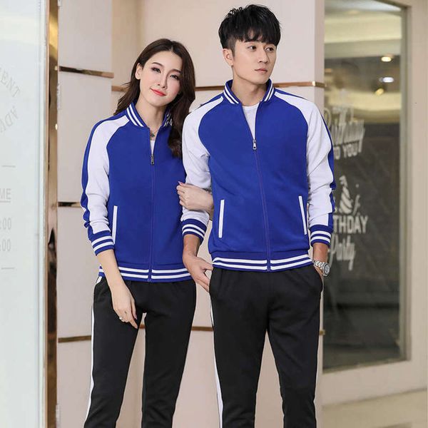 

and couple sports suit autumn spring leisure running young men's long sleeve women's fitness sportswear, Gray