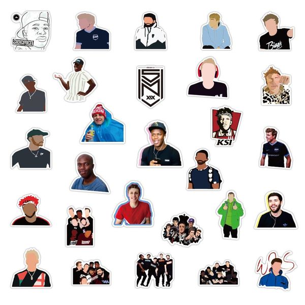 

10 50 шт. shistemen наклейки diy сноуборд ноутбук багаж холодильник гитара граффити водонепроницаемый классический малыш игрушки наклейки wm