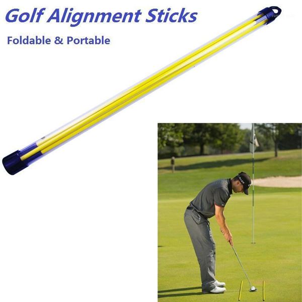 

golf training aids alignment sticks swing plane tour practice rods helper tool1