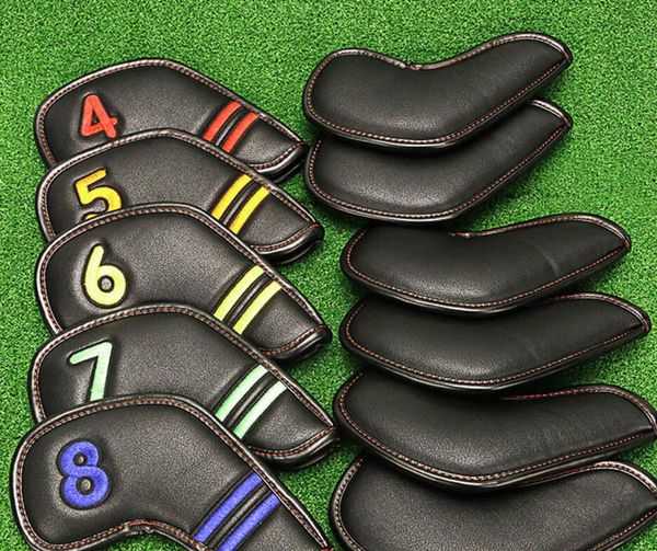 

the new golf iron cover, extended version of the club cap cover, magnet closure, to undertake the selling high-quality simple model 001