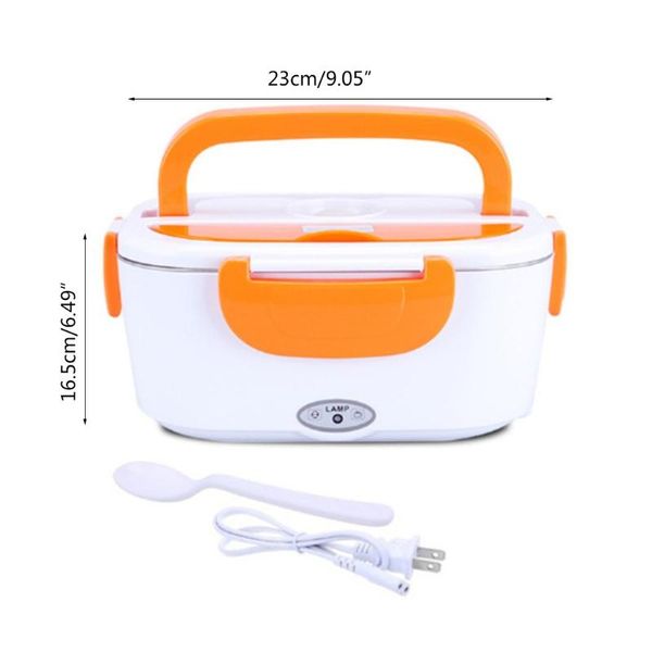 

12/110/220v portable electric heated lunch box bento boxes car rice 35eb
