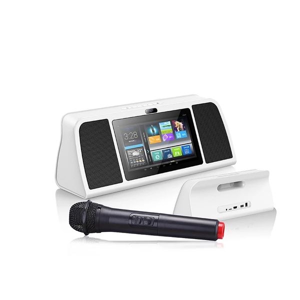 

android system smart wifi wireless speaker with touch screen for home theater
