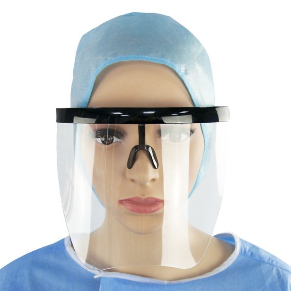 

tongee clear anti fog plastic face shield disposable transparent safety face shield protective face glass shield