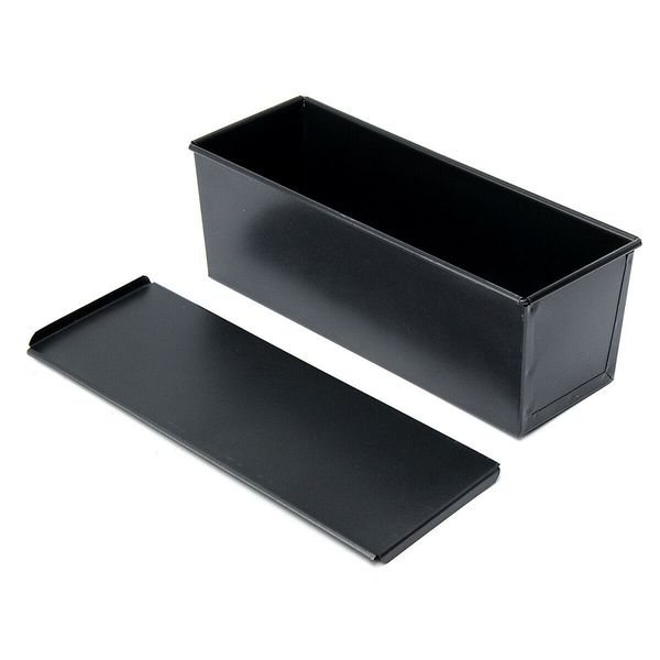 

rectangle toast box with lid baking non stick loaf pastry cookware 750g cake