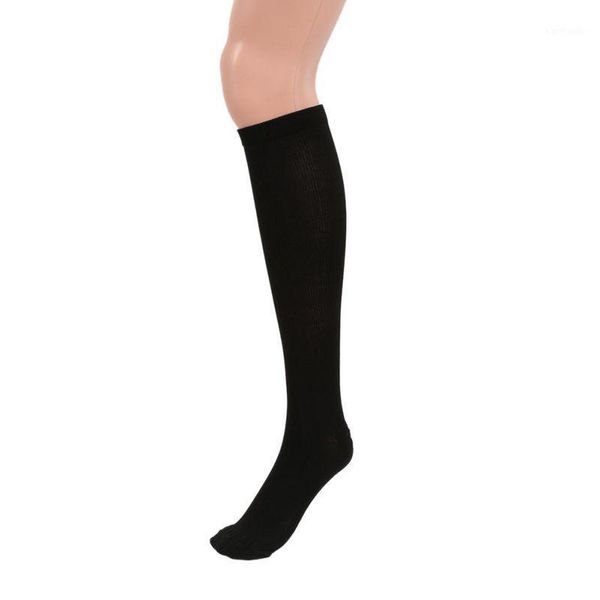 

sports socks thigh-high compression stockings 29-31cm pressure nylon varicose vein stocking travel leg relief pain support outdoor1, Black