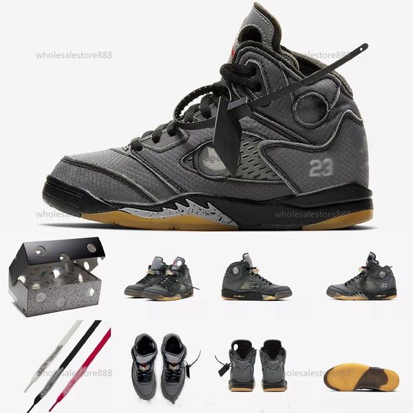 

2021 new men 5s basketball shoes 5 white sports sneakers progettista trainers, Black