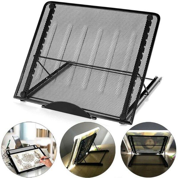 

hooks & rails home stand storage tools foldable diamond painting leds light lapdrawing tablet holder metal