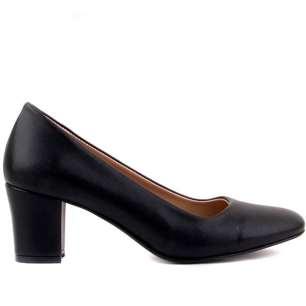 

high-heeled shoes of black leather women 4vxp