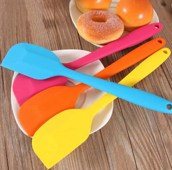 

wedding candy color silicone spatula batter scraper for snowflake cake tools zhao