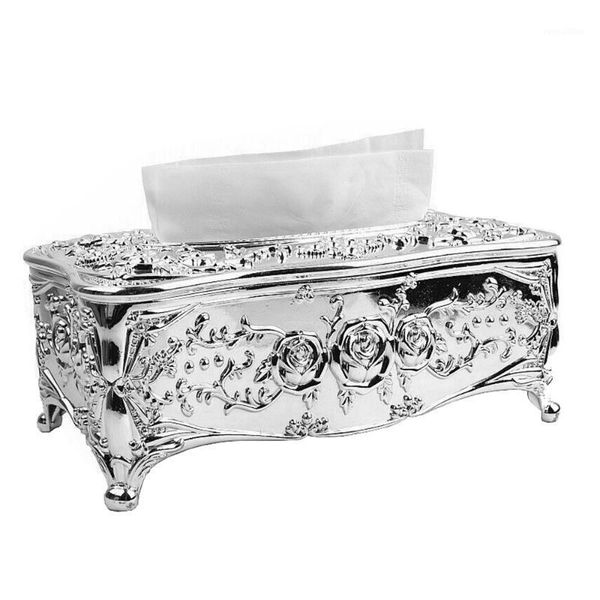

acrylic tissue box universal luxury european paper rack office table accessories home office ktv l car facial case holder1