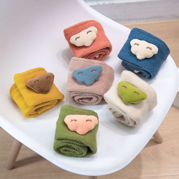 

warm cute winter baby super neck autumn men's and women's cartoon versatile scarf children's fashion 7iil, Red;brown