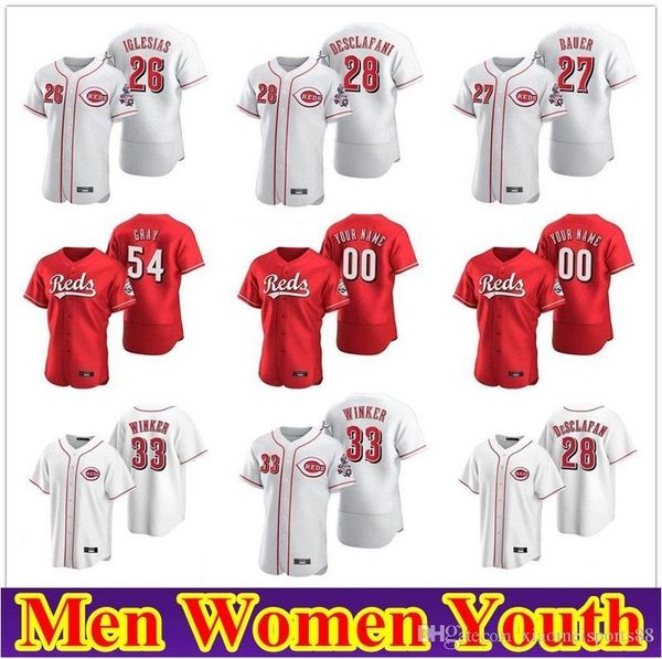 

new cincinnati 2020 men women kids pedro strop red amir garrett scott schebler anthony desclafani ken griffey jr. eugenio suarez jerseys, Blue;black