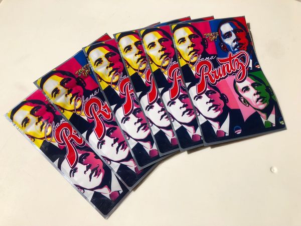 

retail 3.5-7g bags jokes packaging packaging zipper childproof edibles runtz pouch up obama sqcnpj new_dhbest, Pink;blue