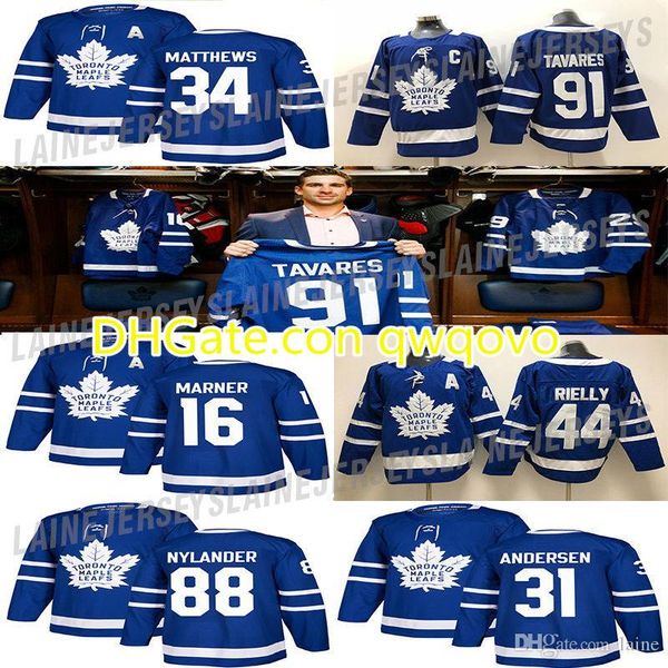 

toronto maple leafs jersey 91 john tavares 34 auston matthew 16 mitchell marner 97 joe thornton 44 morgan rielly hockey jerseys, Black;red