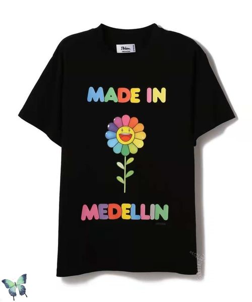 

2021 new sunflower pattern sweatshirt men women 100%cotton plus velvet sweatshirts j balvin casual pullover v5eb, Black