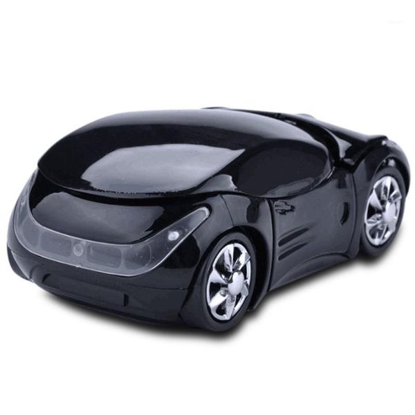 

mice without battery 2.4g wireless mouse car cartoon korean sports poelectric bubble bag packaging silver1